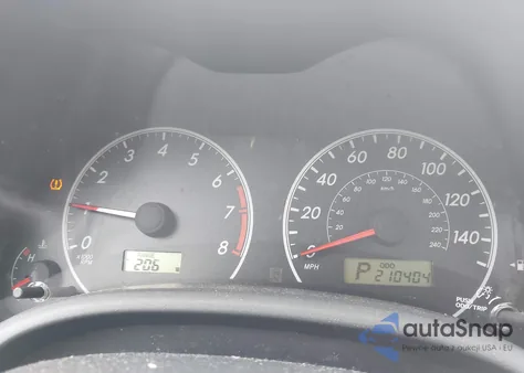 2012 Toyota Corolla Le z USA, uszkodzony, nr VIN 2T1BU4EE8CC867875